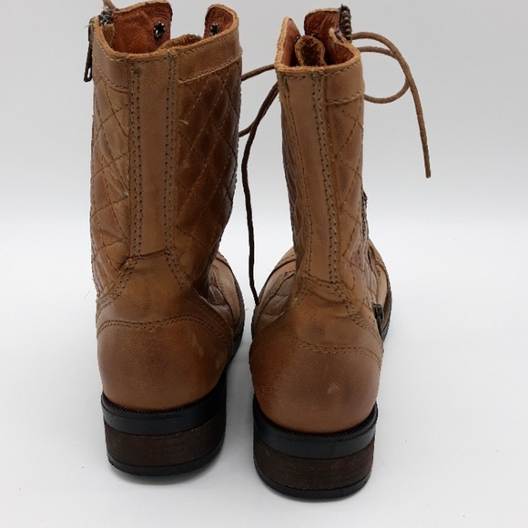 Steve Madden Saffrin Leather Boots Sz 7.5 - Picture 5 of 8